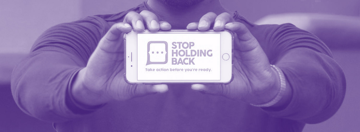 Stop Holding Back services banner