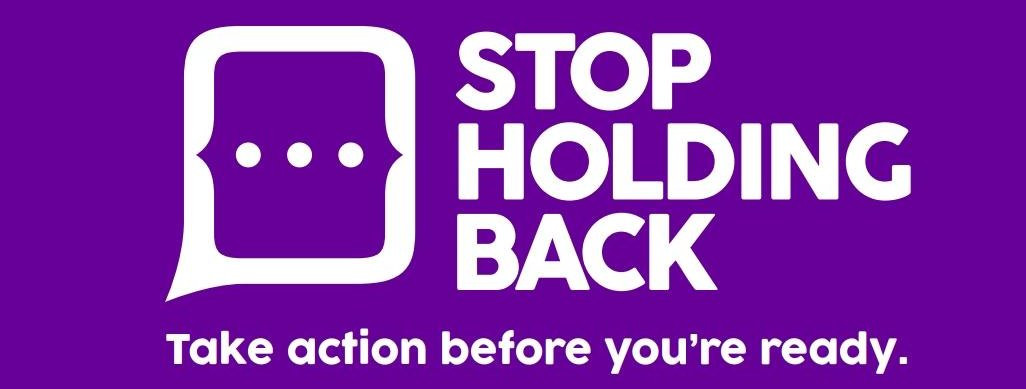 Stop Holding Back video programme banner